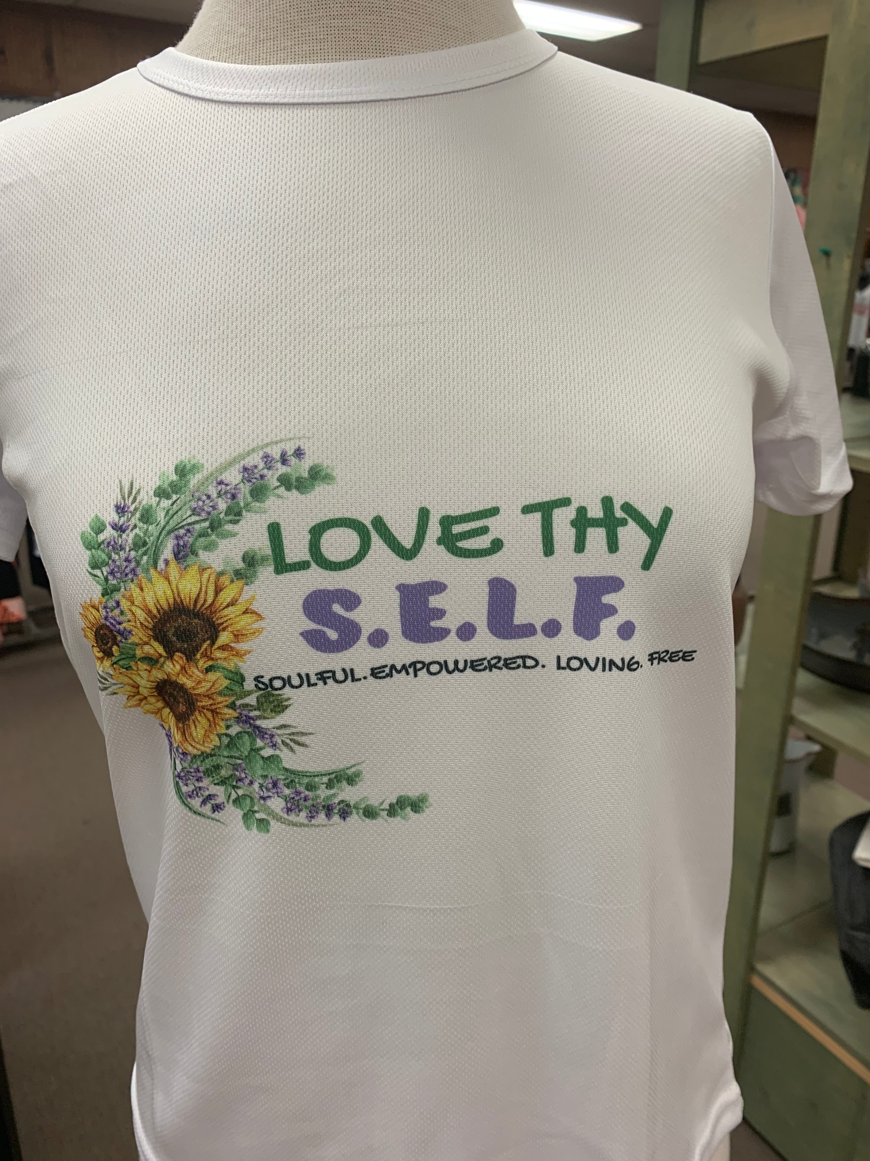Short Sleeve Love Thy Self Shirt